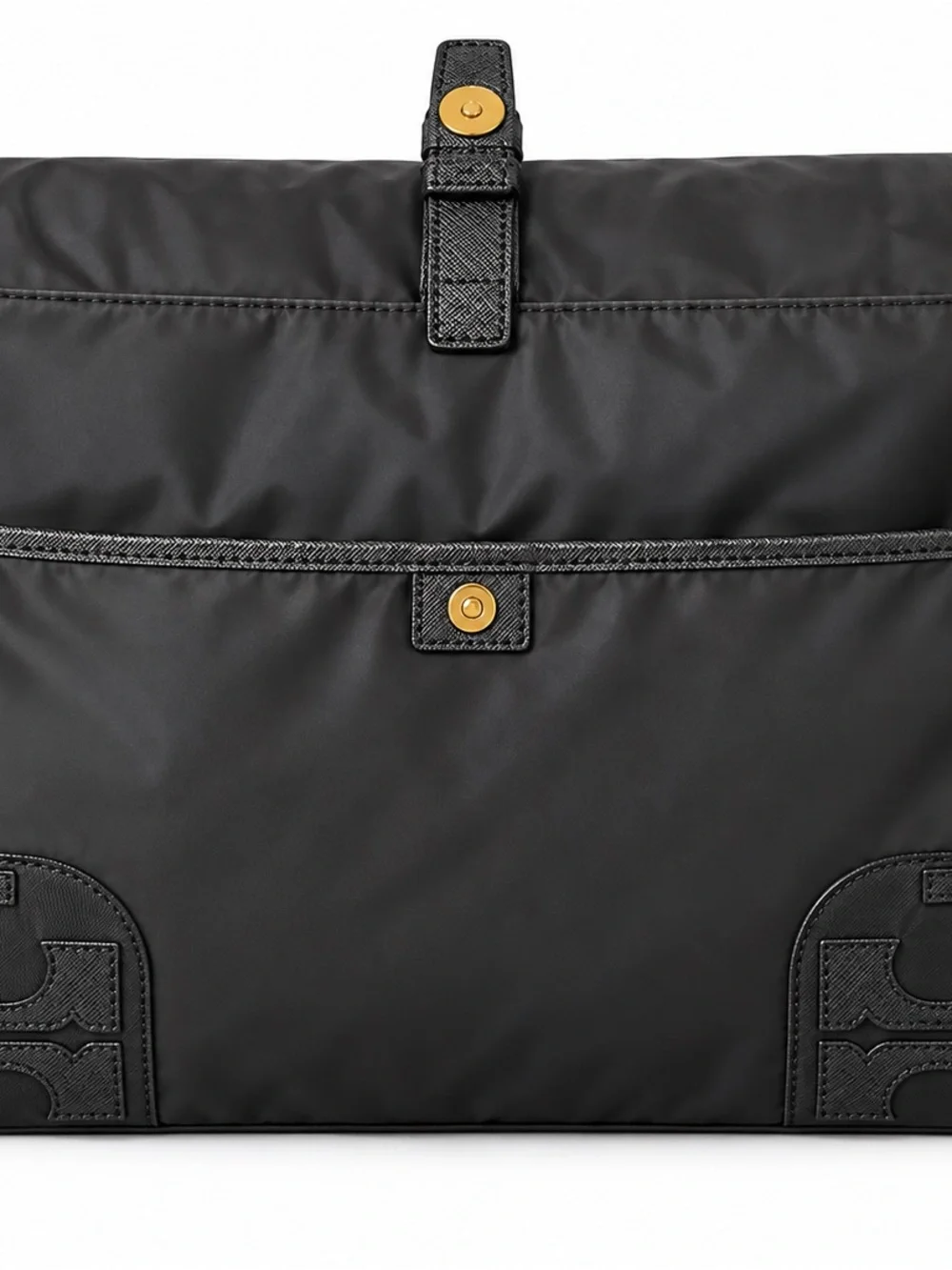 Tory Burch Black Nylon handbag/babybag